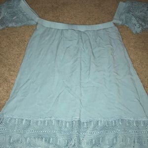 Summer off-shoulder dress